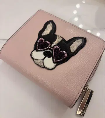 Kate Spade 프렌치 불독 접이식 지갑