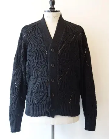 HERILL. 'Cottoncode Pattern Cardigan'