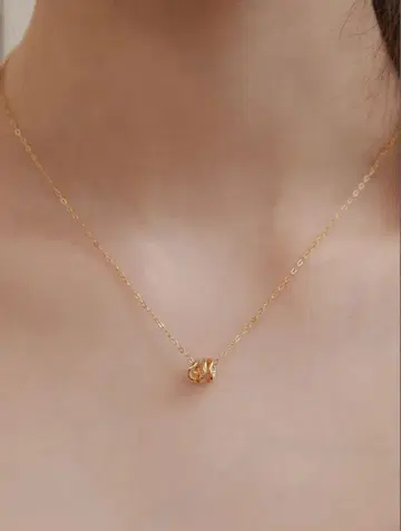 [ TATIANA ] Ripple Curl Pendant Necklace