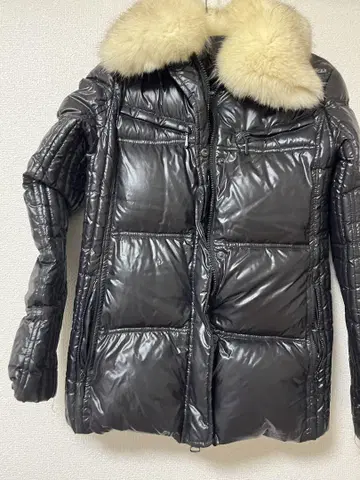 타트라스 다운 블랙 퀼팅 다운 자켓