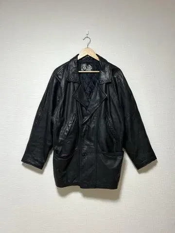 빈티지 80s 90s 가죽 자켓 XL