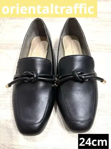 ORientaL TRaffic 블랙 로퍼 24cm