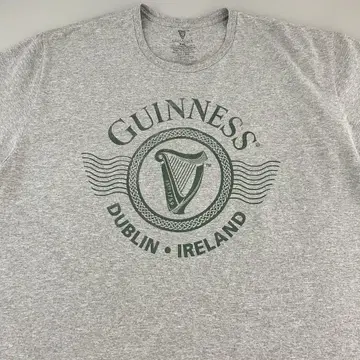US 기획 기네스 맥주 GUINNESS 기업 로고 티셔츠 XXL