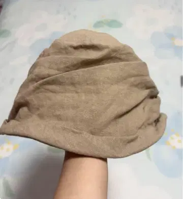 베이지 린넨풍 버킷햇
