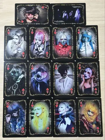 흠집 트럼프 카드 폴라로이드 reiki 쿄노스케 라이무