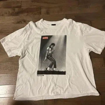 Michael Jackson 티셔츠 L 사이즈 화이트
