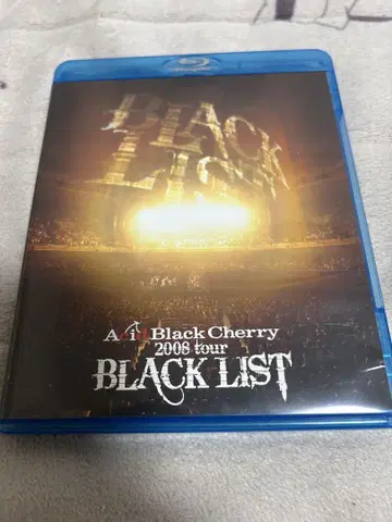 Acid Black Cherry 2008 tour BLACK LIST