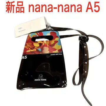 택 포함 새상품 nana-nana 나나나나 니나가와 미카 A5 꽃무늬 백