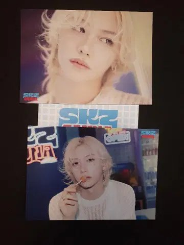 스키즈 사우나 랜트레 필릭스 JYP 팝업 스토어 2장 세트
