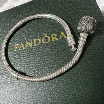 PANDORA Pave Clasp 팔찌 17cm
