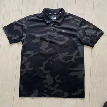 New Era 뉴에라 카모 패턴 피케 셔츠 L 사이즈