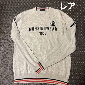 Munsingwear 그레이 스웨터 프로 와펜