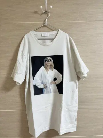 GOD SELECTION XXX 오버 사이즈 T셔츠 화이트