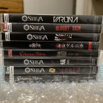 비주얼계 Crimson shiva, SHIVA CD 8장 묶음 판매