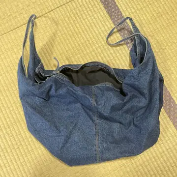 데님 원단 토트백