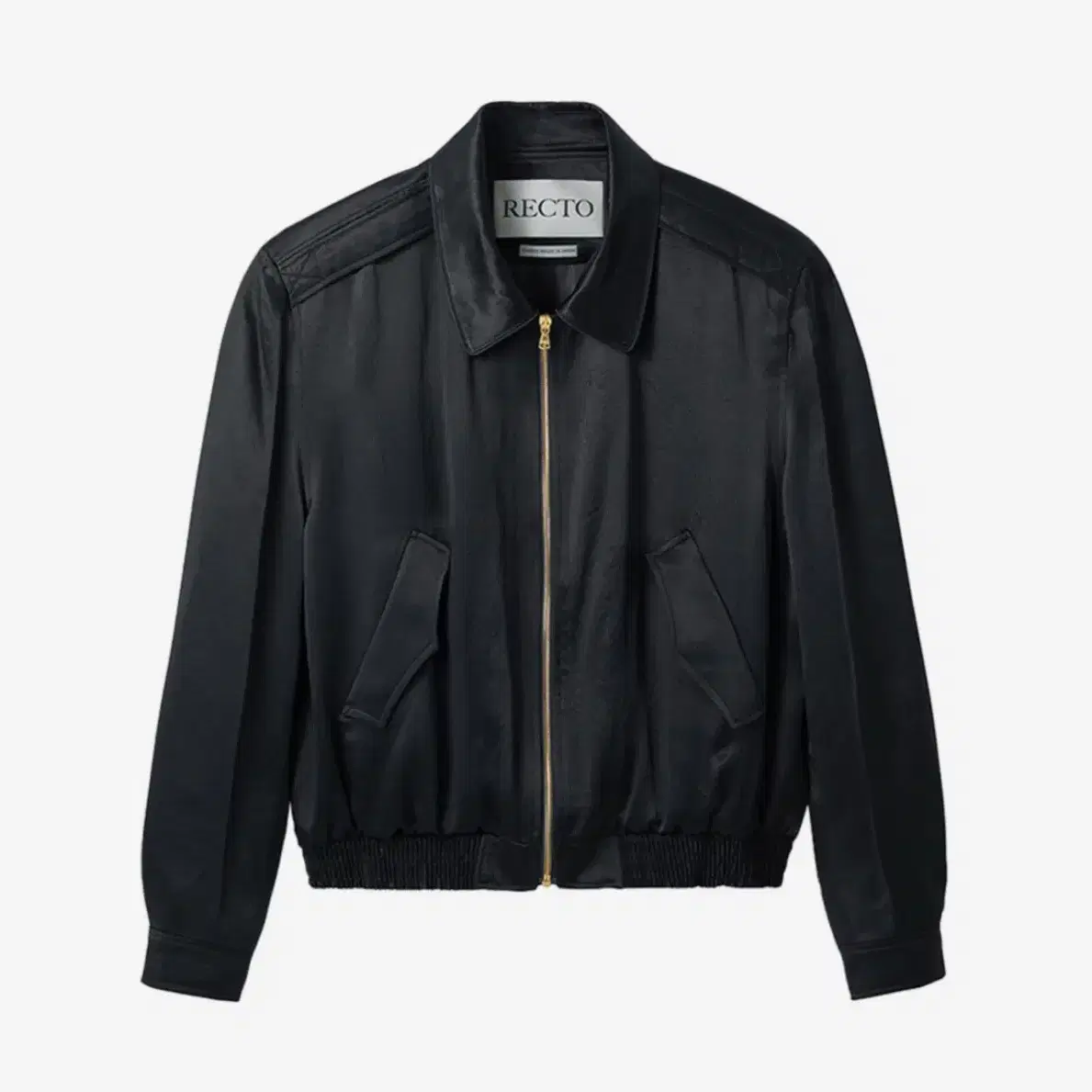 RECTO | 렉토 23 s/s Recto Nylon Vintage Bowling Jacket