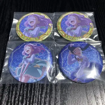 마법사 프리큐어 MIRAI DAYS 후야제 캔뱃지 묶음 판매 4개