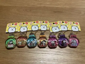 농담곰 지역 한정 풋 클리어 키링 7종 세트