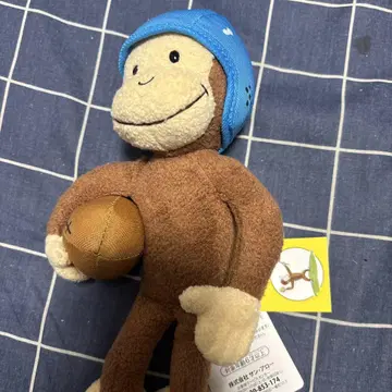 택 포함 미사용 새상품 오자루의 조지 봉제 인형
