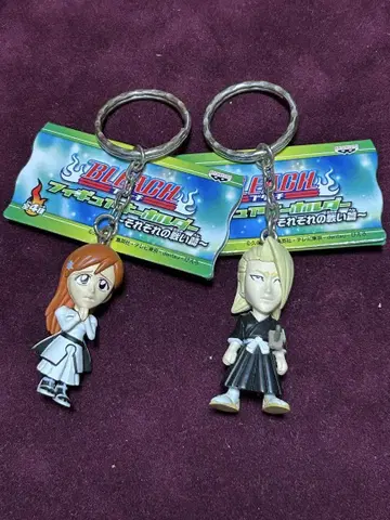 [미사용 새상품] BLEACH 키링 2세트