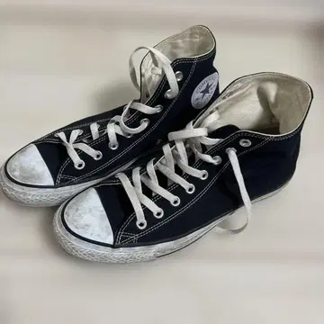 ALL STAR 블랙 하이컷 스니커즈