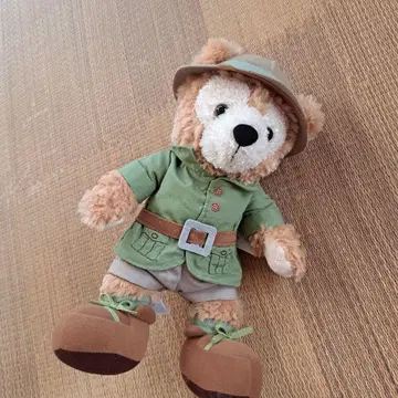 [새 상품] 택 없음 해외 디즈니 한정 탐험가 더피 봉제인형