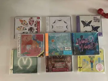 Mrs.GREEN APPLE 초회 한정판 CD 9장