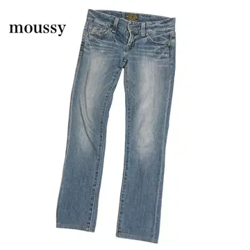 (489) moussy 풋커버 데님 헤이세이 빈티지