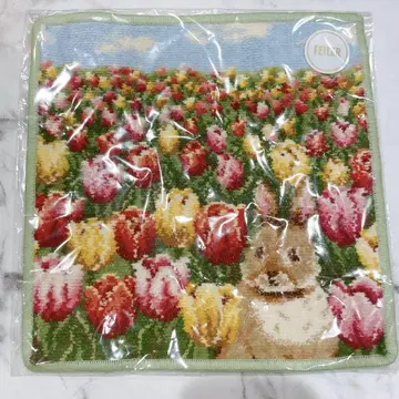 FEILER 손수건 튤립 토끼