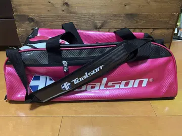[미사용품] 3way 백 Toalson 라켓백 핑크 대용량!