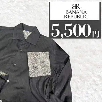 BANANA REPUBLIC 블랙 셔츠