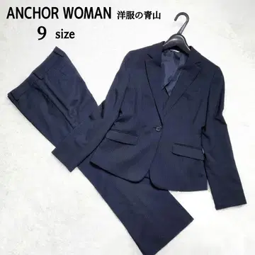 컨디션 최상 ANCHOR WOWAN 워셔블 수트 셋업 스트레치 M