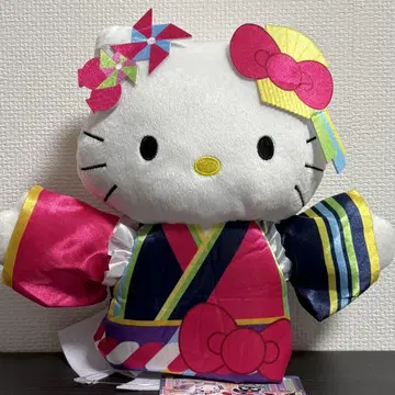 산리오 퓨로랜드 콜라보 퍼펫 키티