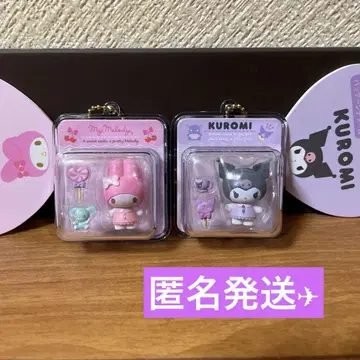 산리오 마이멜로디 쿠로미 미니어처 패키지 참 2세트