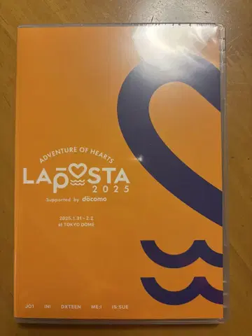 라포스타 2025 Blu-ray 미개봉 새상품 LAPOSTA 블루레이