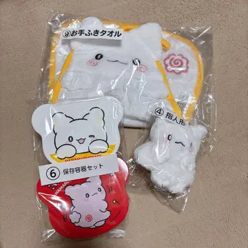 산리오 당첨 복권 제일복권 하나마루 오바케 3종 세트