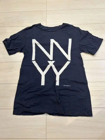 SATURDAYS SURF NYC 네이비 티셔츠 S