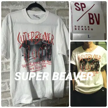 SUPER BEAVER 남성용 L 셔츠 뮤직 셔츠 락 셔츠