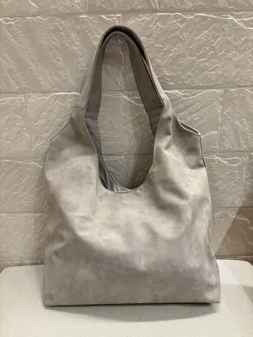 새상품 그레이스 스웨이드풍 토트백 대용량