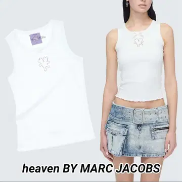 heaven x vannayoungstein 화이트 탱크탑
