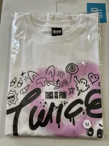 TWICE THIS IS FOR T 셔츠 M 사이즈