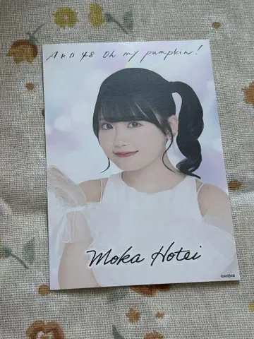 AKB48 SPECIAL 복권 오리지널 카드 헝겊 가방 모모카