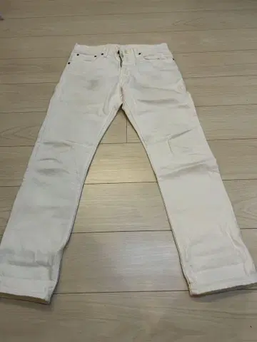 orslow Lot 107 화이트 데님 팬츠