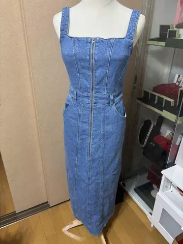 데님 살로펫 타이트핏