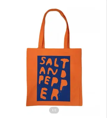 SALT AND PEPPER 토트백