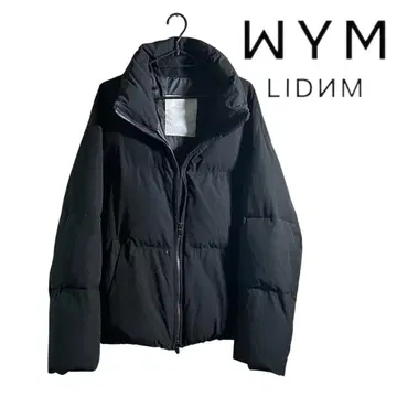 WYM HEAT 블랙 다운 자켓 M