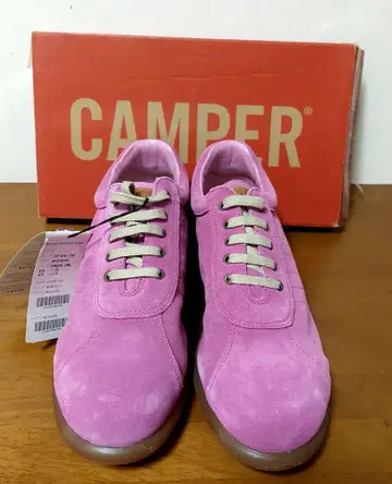 [ CAMPER ] 캠퍼 핑크 스트링 슈즈