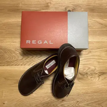 새상품 REGAL 브라운 캐주얼 슈즈 JJ23 AG 다크 브라운