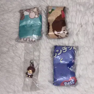 몬치치 메지루시 액세서리 외출 토트백 세트