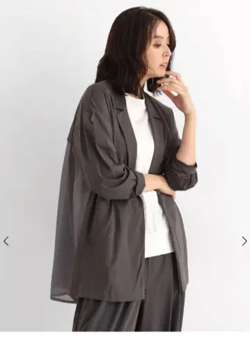 CLOVE 시어 콤비 자켓